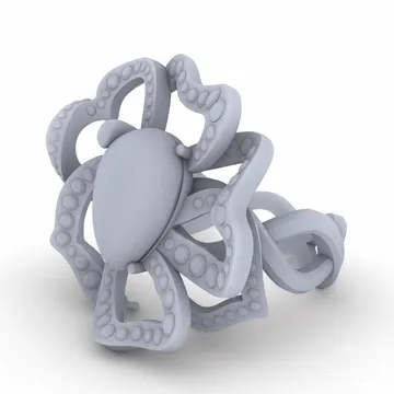 Résine de présentation imprimée en 3D